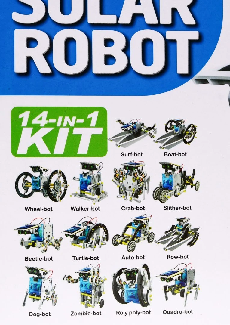 14 U 1 Solarna Vozila I Roboti. Konstruktor Robota 14