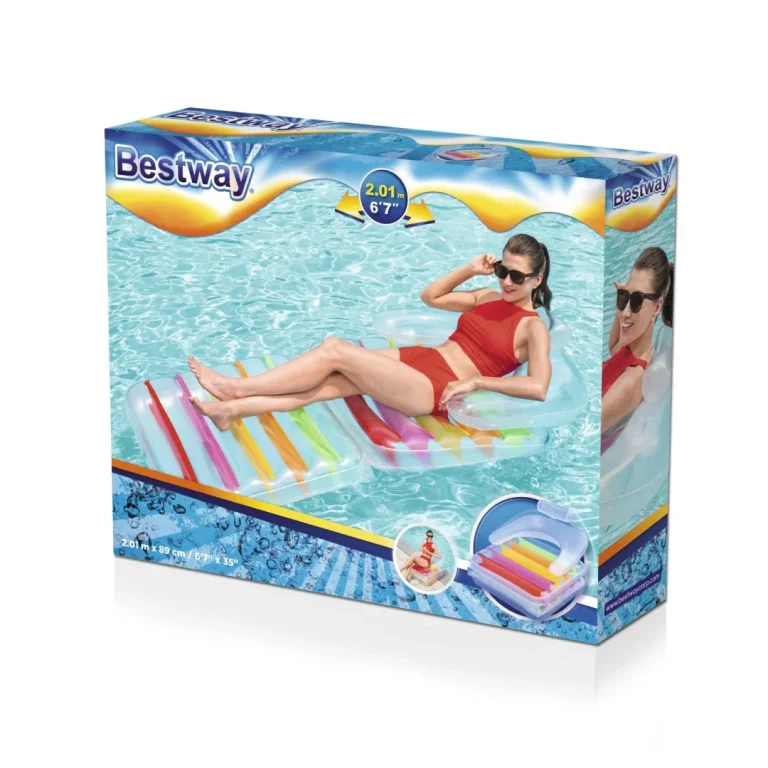 2 U 1 Madrac Na Napuhavanje 201x89 Cm Bestway + Set Za Popravak 7