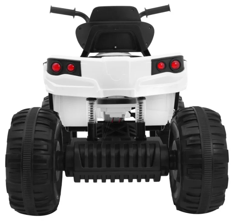 2.4ghz Punjivi Quad Atv Za Djecu Bijeli + Daljinski Upravljač + Eva Kotači + Mp3 Radio + Spori Start, Bijela 5