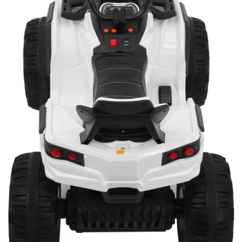 2.4ghz Punjivi Quad Atv Za Djecu Bijeli + Daljinski Upravljač + Eva Kotači + Mp3 Radio + Spori Start, Bijela 7