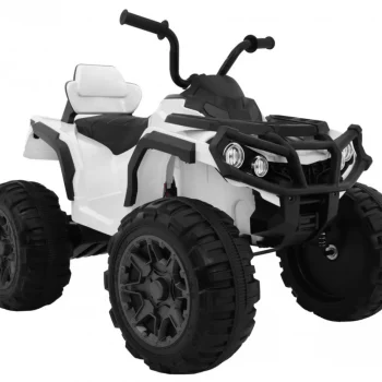 2.4ghz Punjivi Quad Atv Za Djecu Bijeli + Daljinski Upravljač + Eva Kotači + Mp3 Radio + Spori Start, Bijela 8