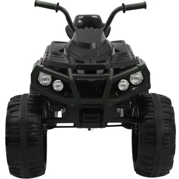 2.4ghz Punjivi Quad Atv Za Djecu Crni + Daljinski Upravljač + Eva Kotači + Mp3 Radio + Spori, Crna 3