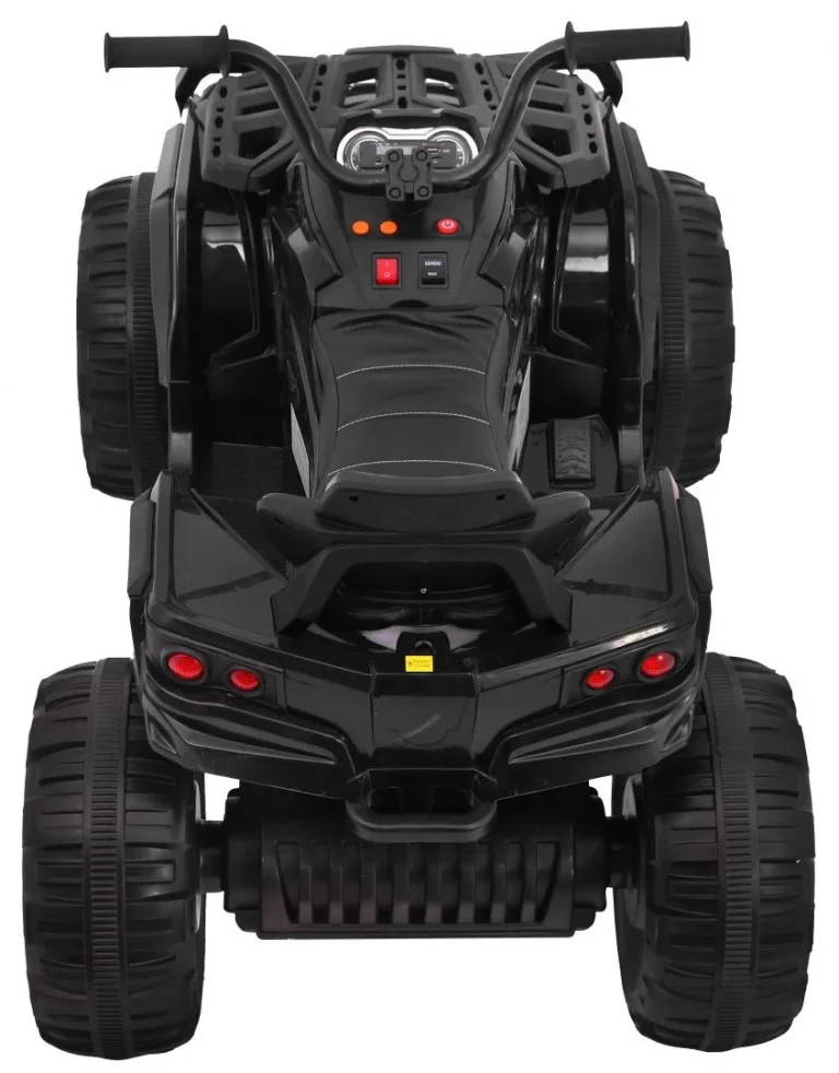 2.4ghz Punjivi Quad Atv Za Djecu Crni + Daljinski Upravljač + Eva Kotači + Mp3 Radio + Spori, Crna 6