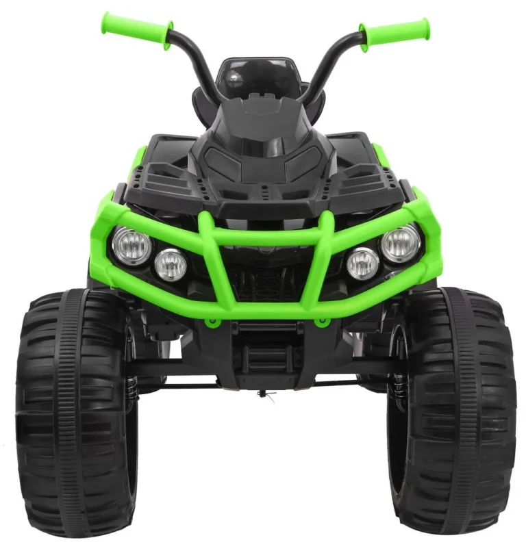 2.4ghz Punjivi Quad Atv Za Djecu Crno Zeleni + Daljinski Upravljač + Eva Kotači + Mp3 Radio + Spori 3