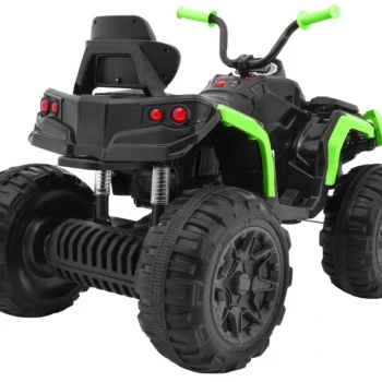 2.4ghz Punjivi Quad Atv Za Djecu Crno Zeleni + Daljinski Upravljač + Eva Kotači + Mp3 Radio + Spori 4