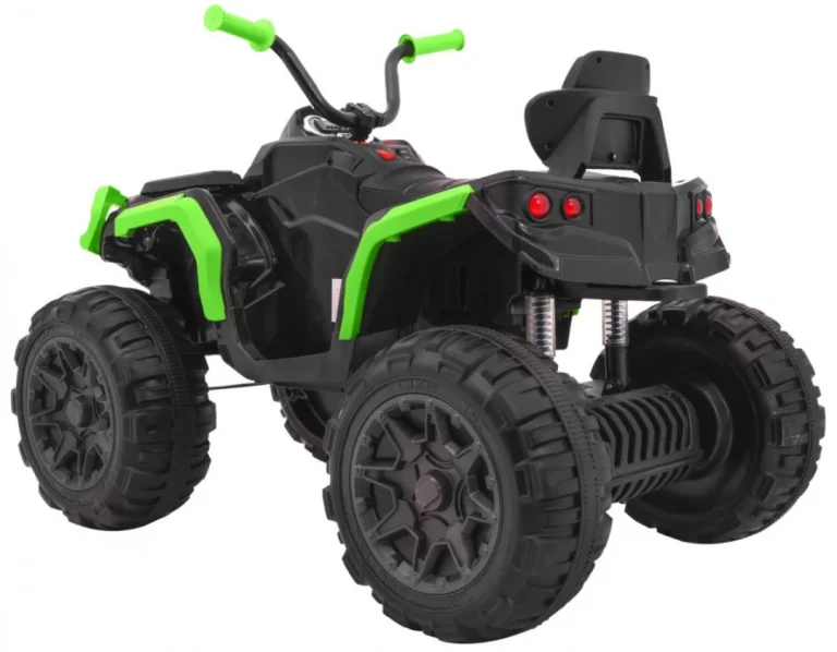 2.4ghz Punjivi Quad Atv Za Djecu Crno Zeleni + Daljinski Upravljač + Eva Kotači + Mp3 Radio + Spori 7