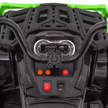 2.4ghz Punjivi Quad Atv Za Djecu Crno Zeleni + Daljinski Upravljač + Eva Kotači + Mp3 Radio + Spori 9
