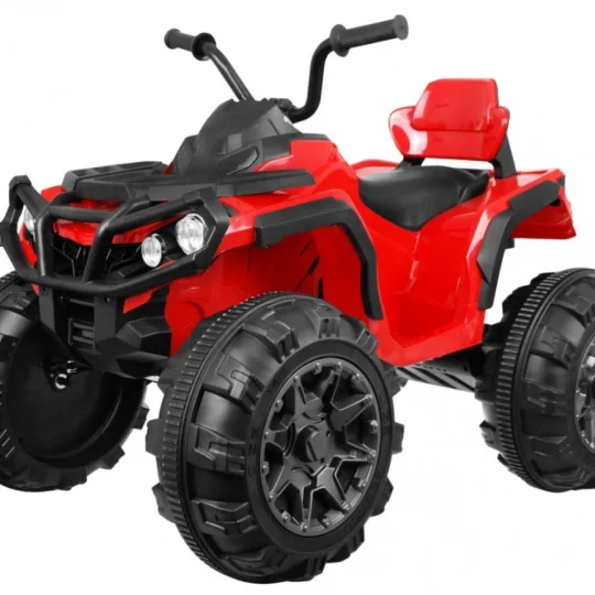 2.4ghz Punjivi Quad Atv Za Djecu Crveni + Daljinski Upravljač + Eva Kotači + Mp3 Radio + Spori Start, Crvena 1