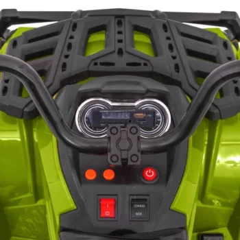 2.4ghz Punjivi Quad Atv Za Djecu Zeleni + Daljinski Upravljač + Eva Kotači + Mp3 Radio + Spori Start, Zelena 10