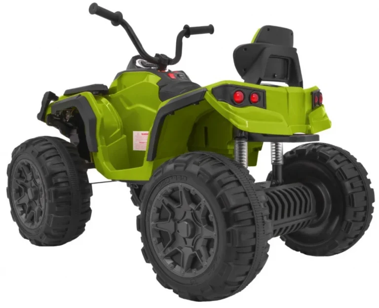 2.4ghz Punjivi Quad Atv Za Djecu Zeleni + Daljinski Upravljač + Eva Kotači + Mp3 Radio + Spori Start, Zelena 4