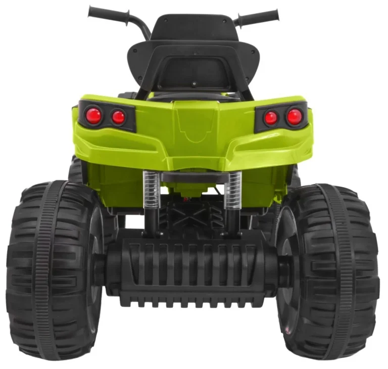 2.4ghz Punjivi Quad Atv Za Djecu Zeleni + Daljinski Upravljač + Eva Kotači + Mp3 Radio + Spori Start, Zelena 5