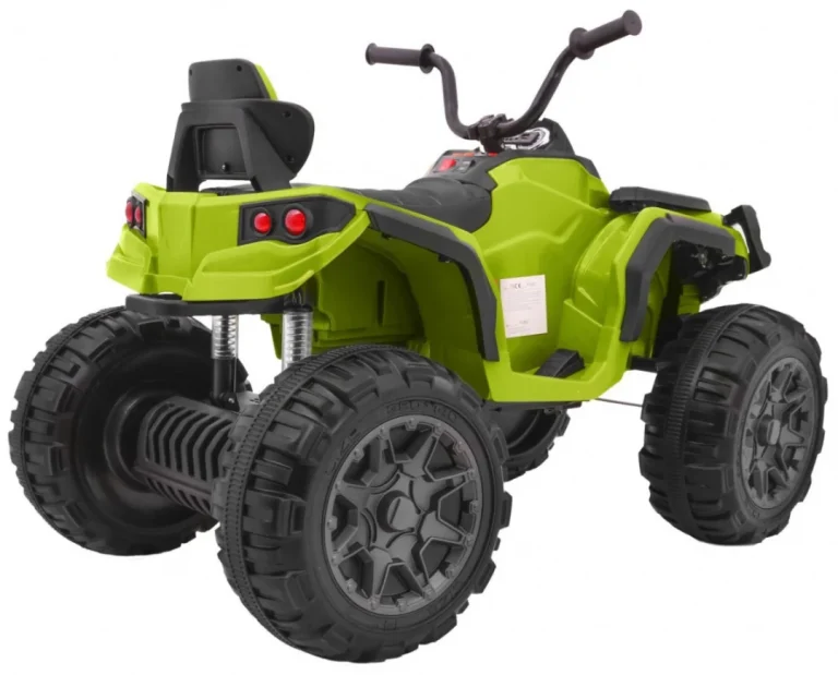 2.4ghz Punjivi Quad Atv Za Djecu Zeleni + Daljinski Upravljač + Eva Kotači + Mp3 Radio + Spori Start, Zelena 7