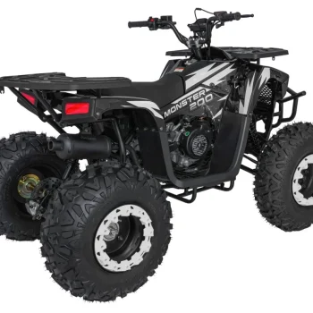 200cc Monster Crni Benzinski Quad 10