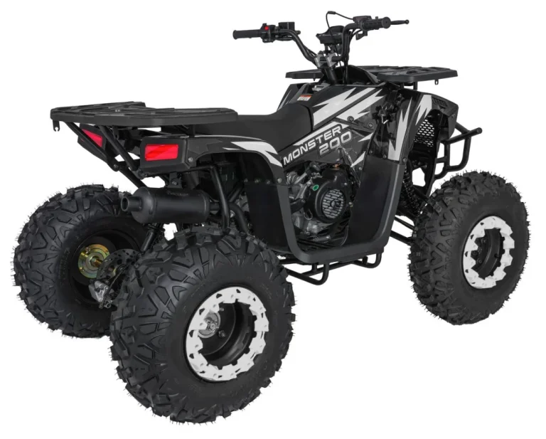 200cc Monster Crni Benzinski Quad 10