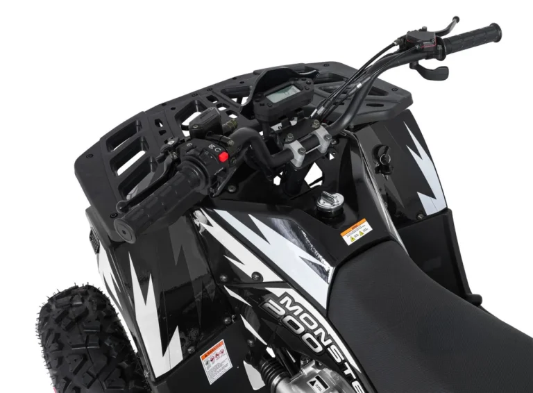 200cc Monster Crni Benzinski Quad 16