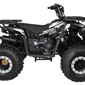 200cc Monster Crni Benzinski Quad 6