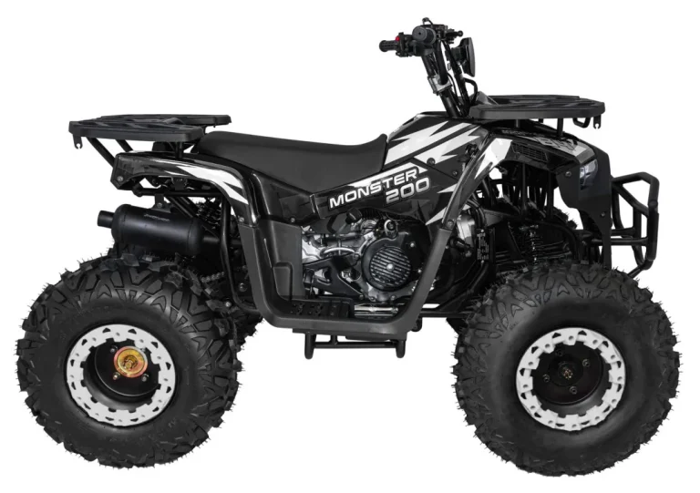 200cc Monster Crni Benzinski Quad 6