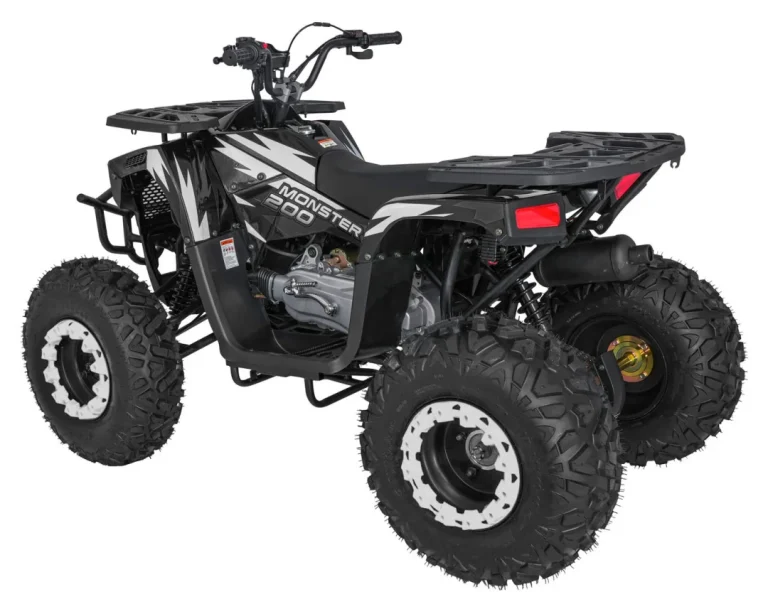 200cc Monster Crni Benzinski Quad 9