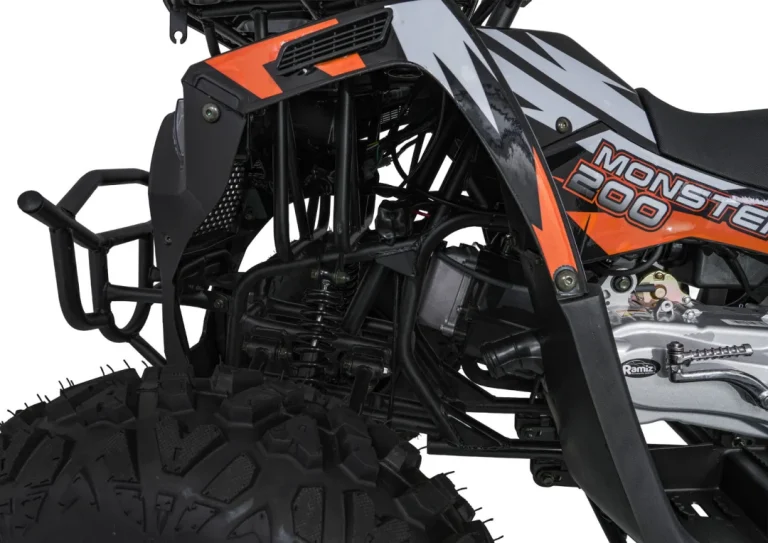 200cc Monster Narančasti Benzinski Quad 15