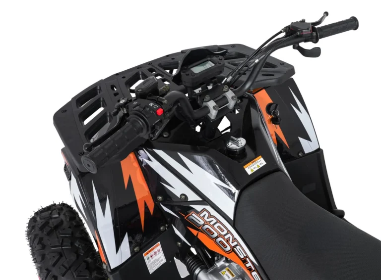 200cc Monster Narančasti Benzinski Quad 18