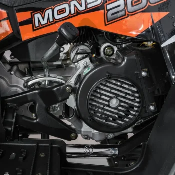 200cc Monster Narančasti Benzinski Quad 19