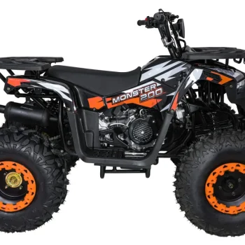 200cc Monster Narančasti Benzinski Quad 7