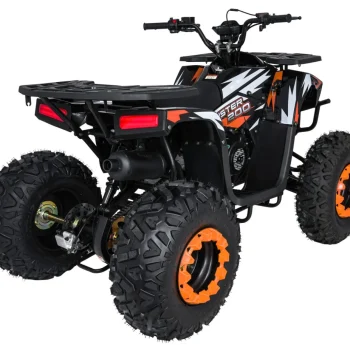 200cc Monster Narančasti Benzinski Quad 8