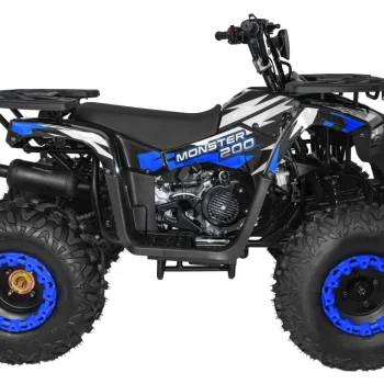 200cc Monster Plavi Benzinski Quad 5