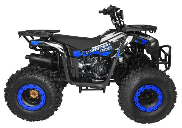 200cc Monster Plavi Benzinski Quad 5