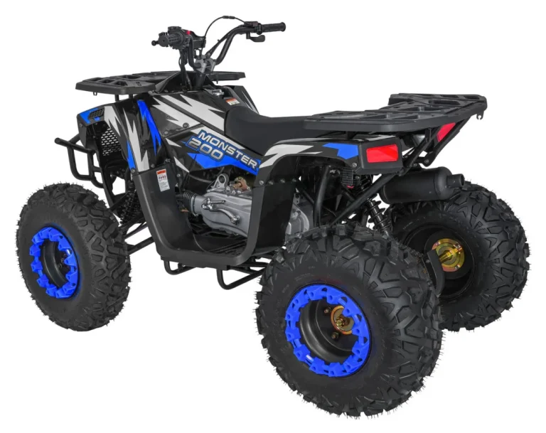 200cc Monster Plavi Benzinski Quad 7