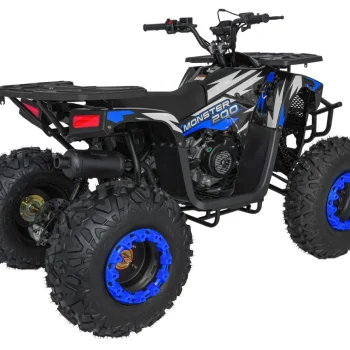 200cc Monster Plavi Benzinski Quad 9