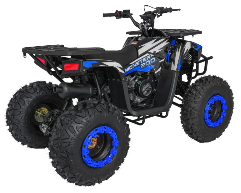 200cc Monster Plavi Benzinski Quad 9