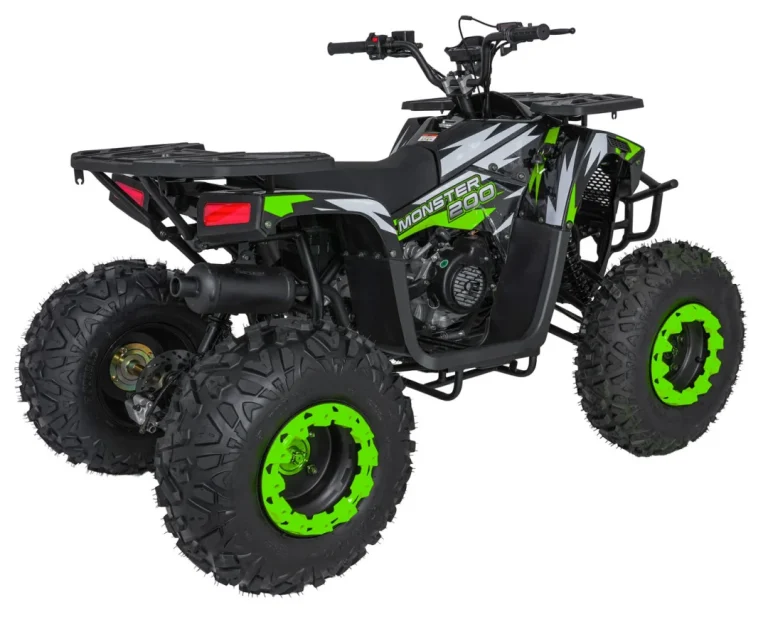 200cc Monster Zeleni Benzinski Quad 10