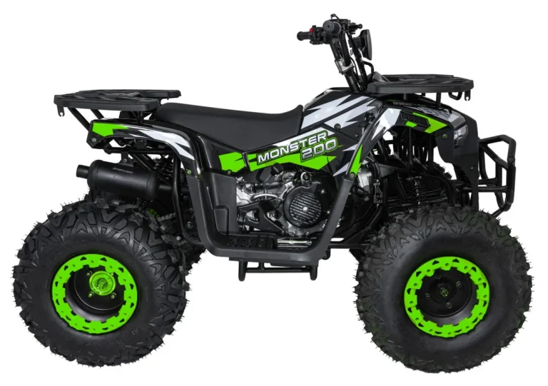 200cc Monster Zeleni Benzinski Quad 6