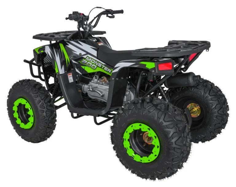200cc Monster Zeleni Benzinski Quad 9