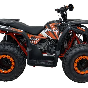 200cc Pro Rider Narančasti Benzinski Quad 12