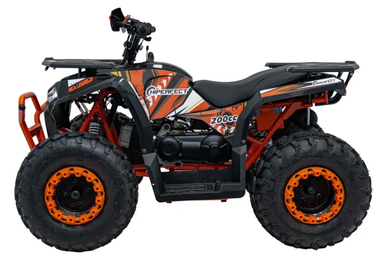 200cc Pro Rider Narančasti Benzinski Quad 7