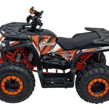 200cc Pro Rider Narančasti Benzinski Quad 8
