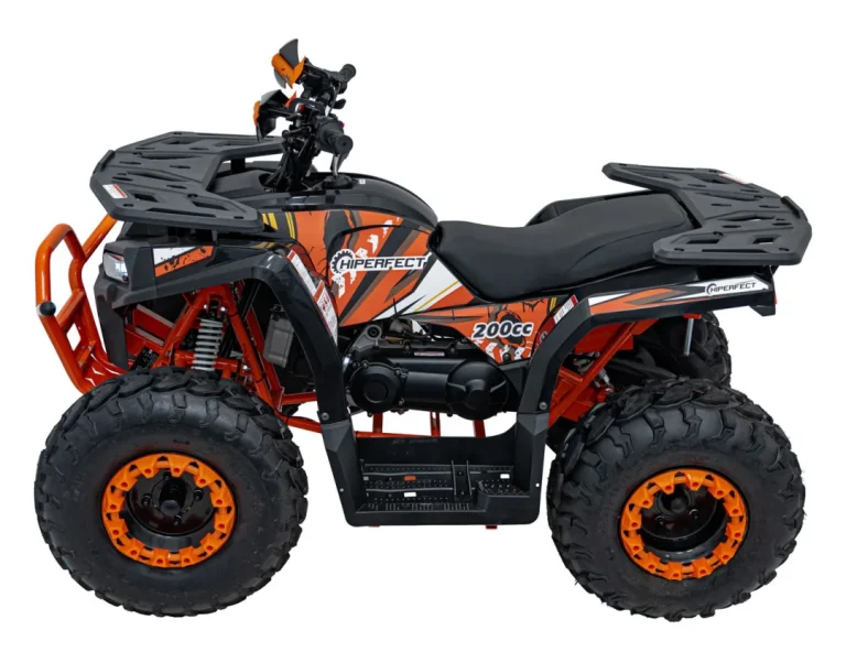 200cc Pro Rider Narančasti Benzinski Quad 8