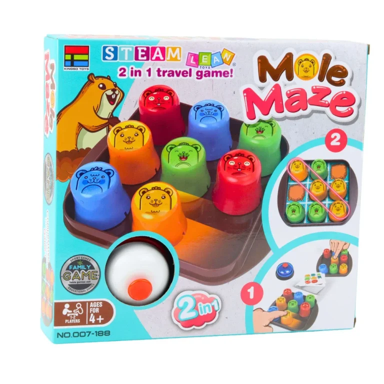 2u1 Mole Maze Skill Game Brzi šalice Križić Kružić 5