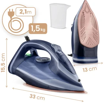 3000w Berdsen Bd 330 Parno Glačalo, Keramički Premaz, Vertikalni Rad, Plava 7