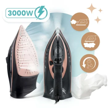 3000w Berdsen Bd 332 Parno Glačalo, Keramički Premaz, Vertikalni Rad, Siva 4