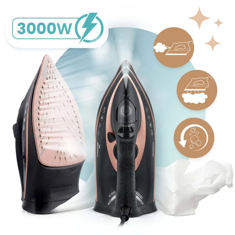 3000w Berdsen Bd 332 Parno Glačalo, Keramički Premaz, Vertikalni Rad, Siva 4