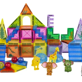 3d Zoo Magnetski Set Blokova, 64 Komada 3