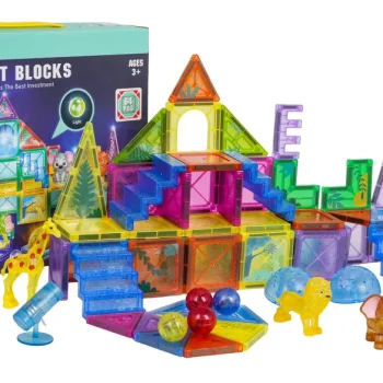 3d Zoo Magnetski Set Blokova, 64 Komada 6