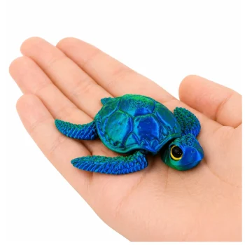 3d Figurica Morske Kornjače Plavo Zelena 8 Cm 3