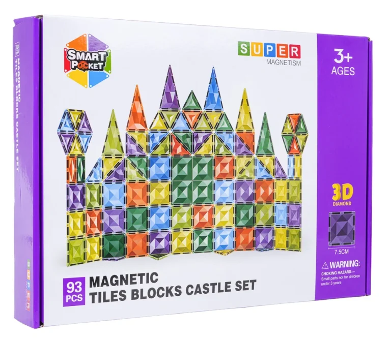3d Magnetski Set Blokova, 93 Komada 7