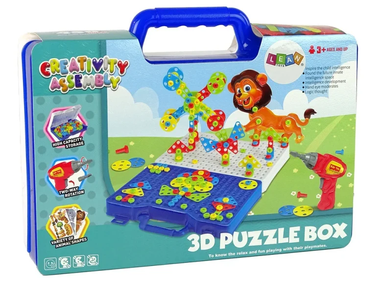 3d Set Slagalica U Aktovci S Odvijačem 3