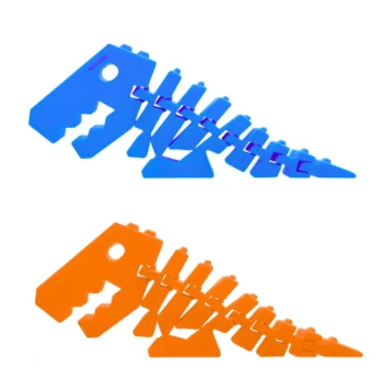 3d Slagalica Dinosaura, Savitljiva Fidget Igračka, Miks 2