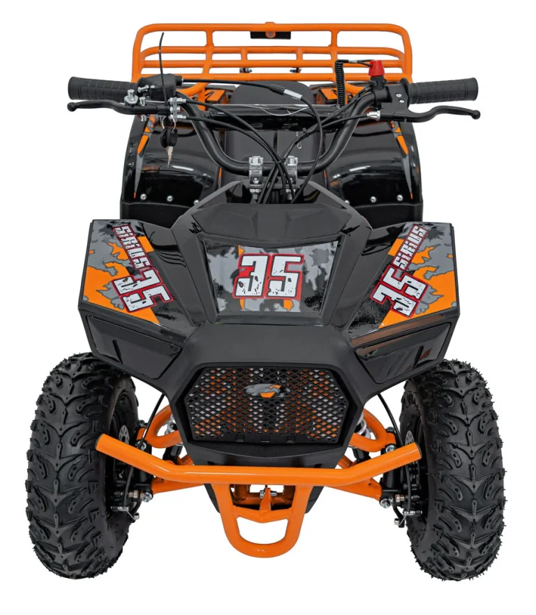 49cc Sirius Narančasti Benzinski Quad 12